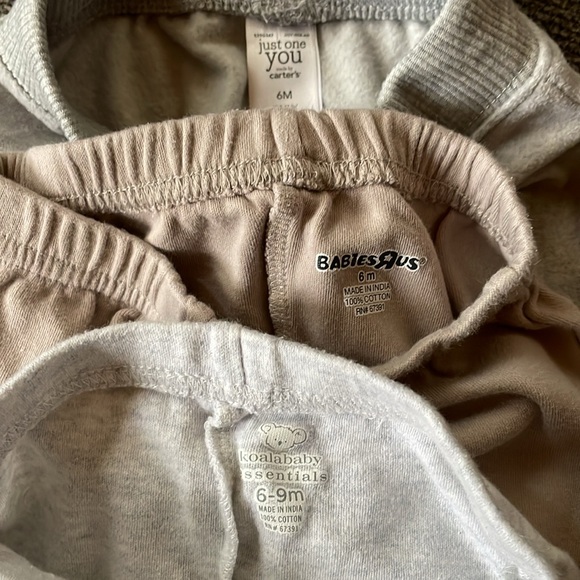 Bundle of Neutral Colored Baby Pants Size 6M - Picture 6 of 6